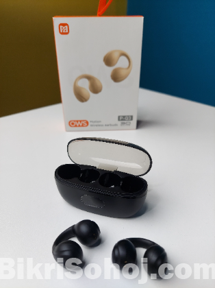 OWS P-Q3 Motion Wireless Earbuds-Peanut & White Color